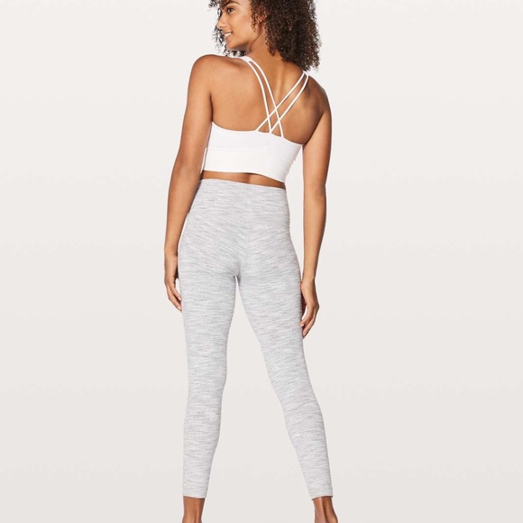 Lululemon Free to Be Long Line Sports Bra White Size 4 - Picture 2 of 6